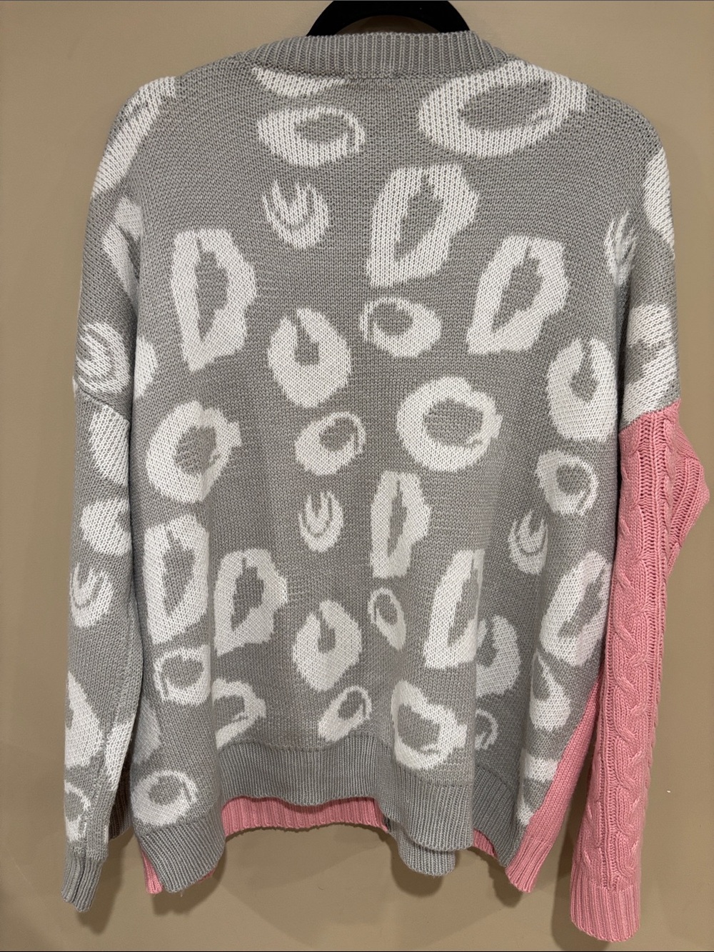 BiBi Cableknit patchwork sweater - Picture 4 of 4
